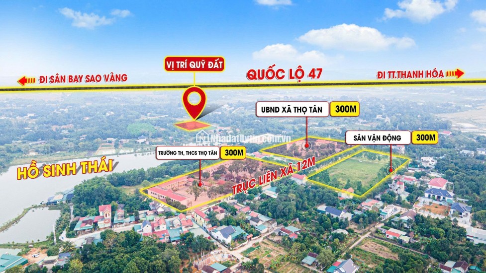  CHỈ 300TR ĐẦU TƯ ĐẤT NỀN FULL THỔ CƯ VỊ TRÍ ĐẸP - DIỆN TÍCH LÊN TỚI 146M2 - SỔ HỒNG SẴN SÀNG SANG TÊN 