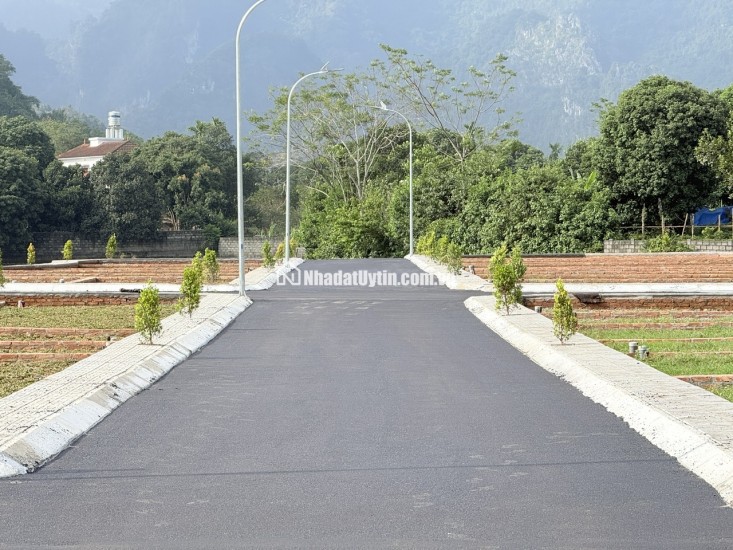 ĐẤT NỀN LẠC THỦY, HÒA BÌNH - SÁT CẠNH UTOPIA RESORT GIÁ CHỈ TỪ 3XX TRIỆU – LÔ VIEW HỒ