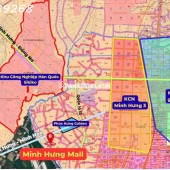 BÁN ĐẤT GIÁ RẺ-  CÓ THỔ CƯ- SỔ SẴN- GẦN KCN MINH HƯNG- GIÁ CHỈ TỪ 595TR