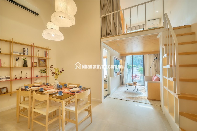 Cho thuê căn hộ mini duplex 1BR+ tại Sun Urban City Hà Nam