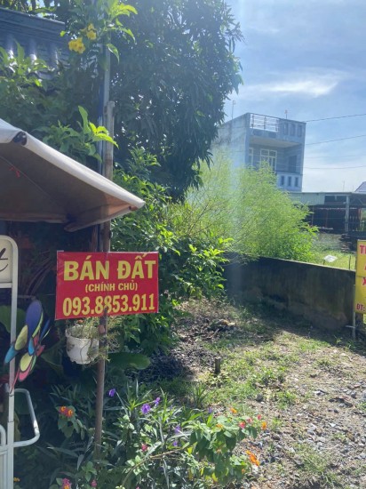 Bán lô đất thổ cư mặt tiền đường Thanh Niên (gần chợ Cầu Xáng)