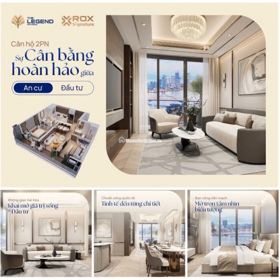 The Legend Đà Nẵng – Biểu tượng sống đẳng cấp, chạm view pháo hoa sông Hàn