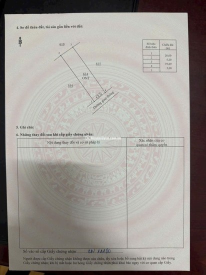 Đất nền thổ cư An Phước - Long Thành