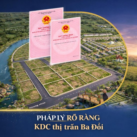 Lô Đất Full Thổ Cư Chỉ Hơn 300TR - Ngay Trung Tâm Ba Hàng Đồi - Sẵn Sổ