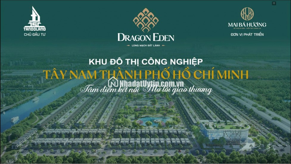 ĐẤT NỀN DRAGON EDEN – KHU CÔNG NGHIỆP TÂN ĐÔ, BẾN LỨC – CƠ HỘI ĐẦU TƯ GIÁ TỐT 2026