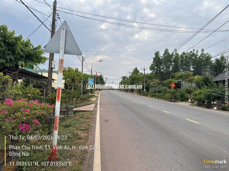 BÁN ĐẤT TẶNG NHÀ CẤP 4 TẠI ĐỒNG NAI. DT 372,1 M2. SHR. GIÁ BÁN 25XX. LH:0965156765.