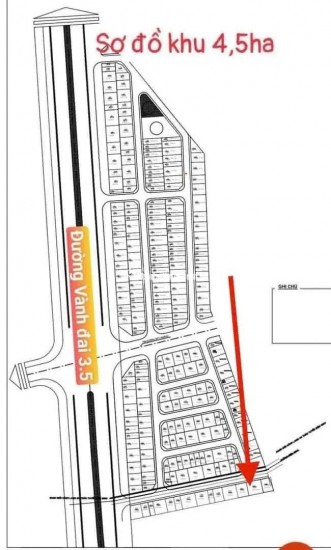 CHÍNH CHỦ BÁN LÔ ĐẤT DỊCH VỤ VAN CANH KHU 4.5HA DIỆN TÍCH 54M GIÁ 18XTR/M