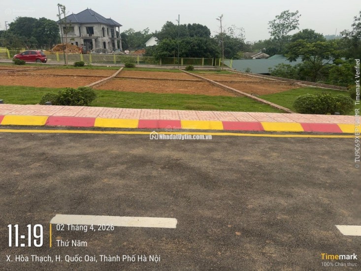 Chính chủ cần bán lô đất tại Hòa Lạc cách Quốc lộ 21 300m diện tích 100m2 mặt tiền 6m Giá Siêu Rẻ