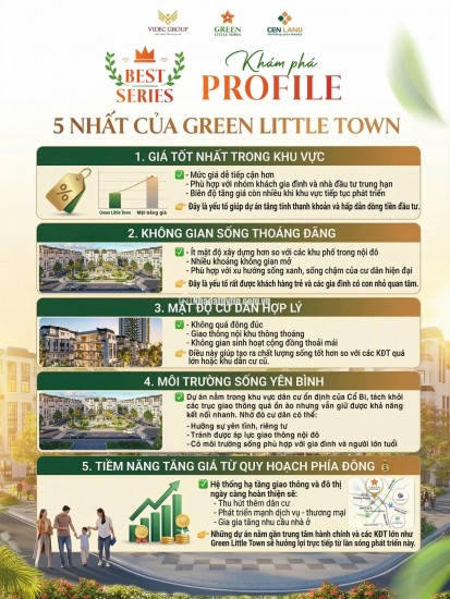 BÁN SIÊU PHẨM LIỀN KỀ  GREEN LITTLE TOWN 100M 5 TẦNG NHỈNH 17 TỶ