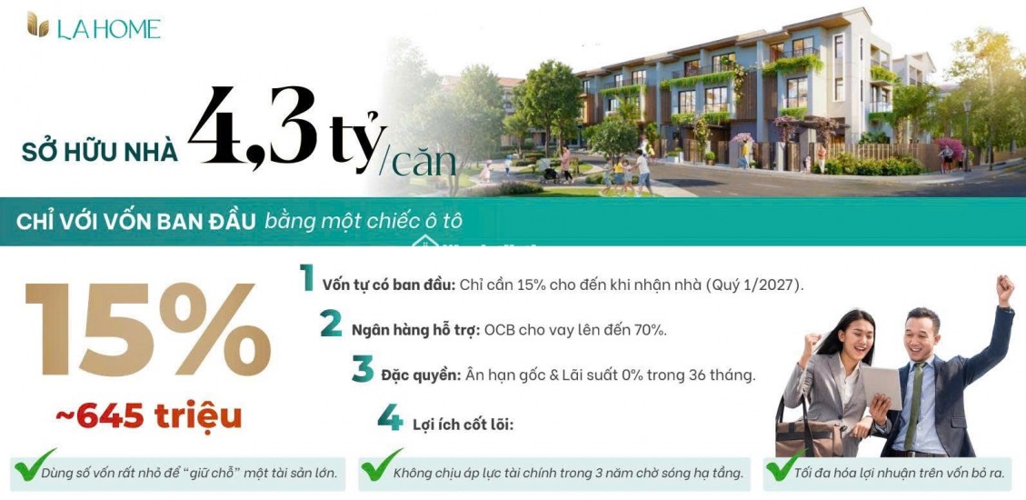 600tr vốn ban đầu sở hữu tài sản dòng tiền - Thời điểm vàng 