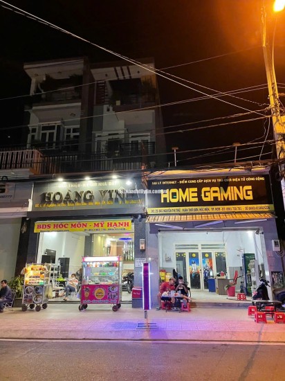 CHO THUÊ NHÀ NGUYÊN CĂN MẶT TIỀN – ĐANG KINH DOANH NET, VỊ TRÍ ĐẸP HÓC MÔN