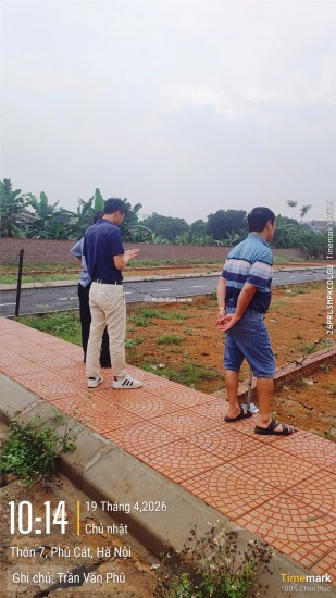 Lô đất 100m2 gần Đại học Quốc Gia, khu vực trung tâm Hòa Lạc. Phù hợp xây trọ, đầu tư sinh lời, kết nối Metro 5 – Quốc Lộ 21