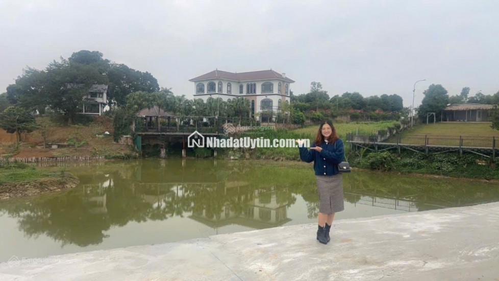 Siêu hiếm lô góc 2 mặt tiền view hồ Đồng Trạng gần ĐHQG, DT 102,5m2 full thổ cư, sẵn sổ