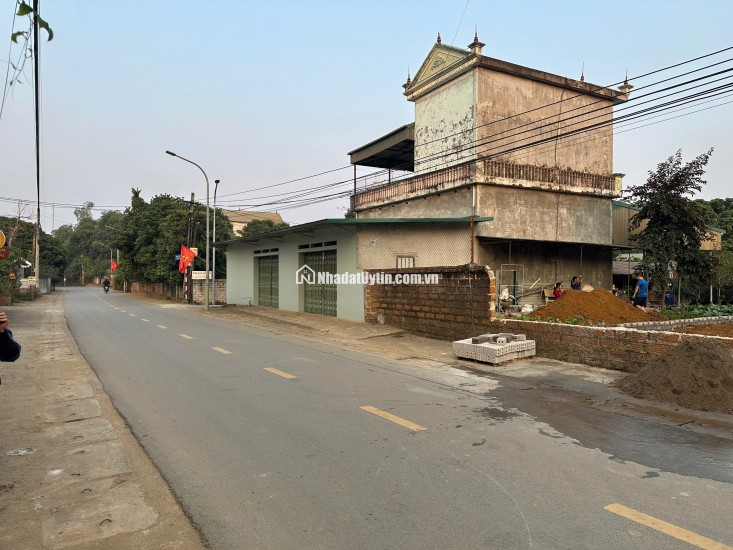 BÁN NHANH LÔ ĐẤT 100M2 SÁT NGÃ TƯ LỤC QUÂN - CÁCH QL21 CHỈ 150M