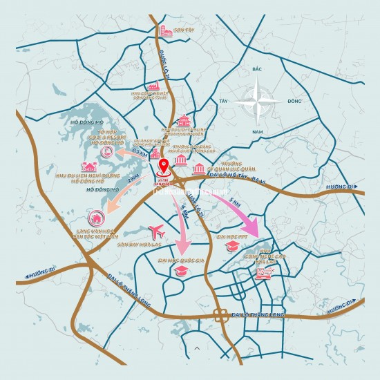 BÁN ĐẤT HÒA LẠC CÁCH QL21 CHỈ 150M