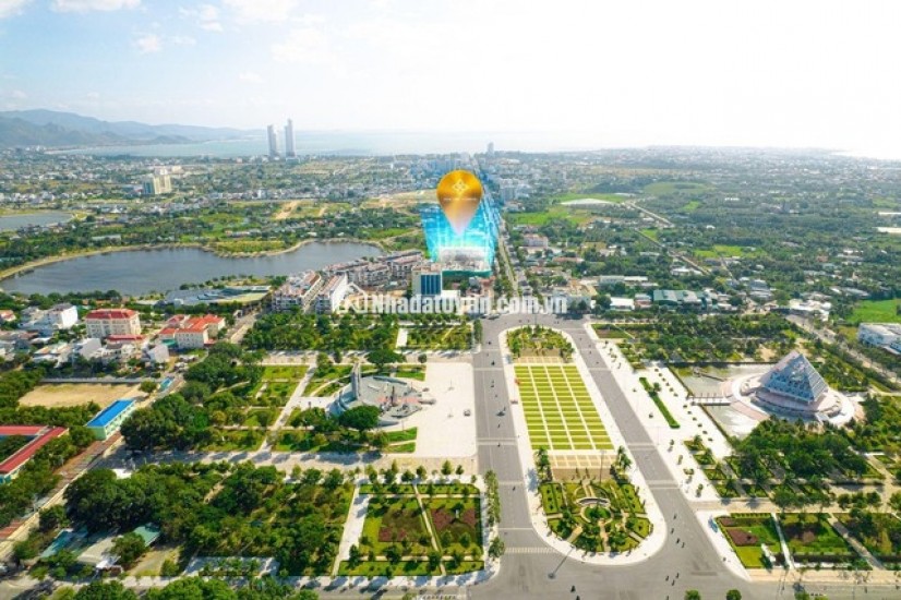 Căn hộ cao cấp Hacom Tower với tầm nhìn biển và hồ điều hòa K1