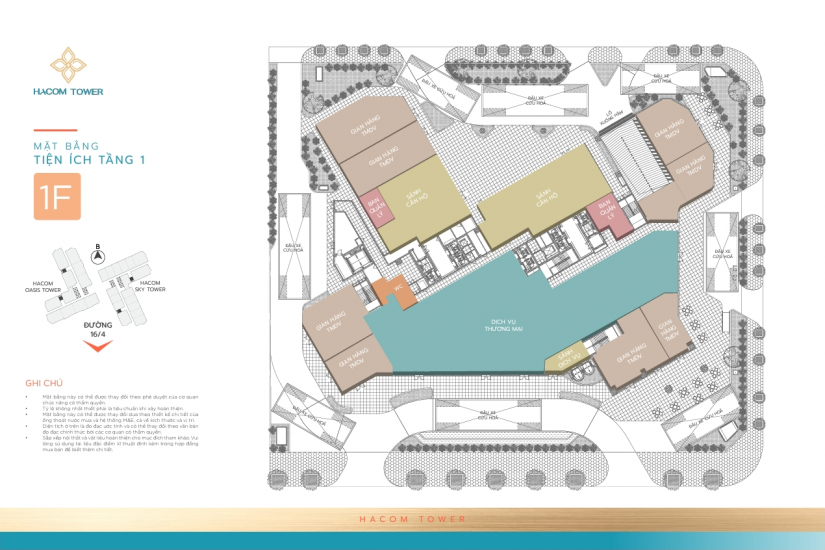 Căn hộ cao cấp Hacom Tower với tầm nhìn biển và hồ điều hòa K1