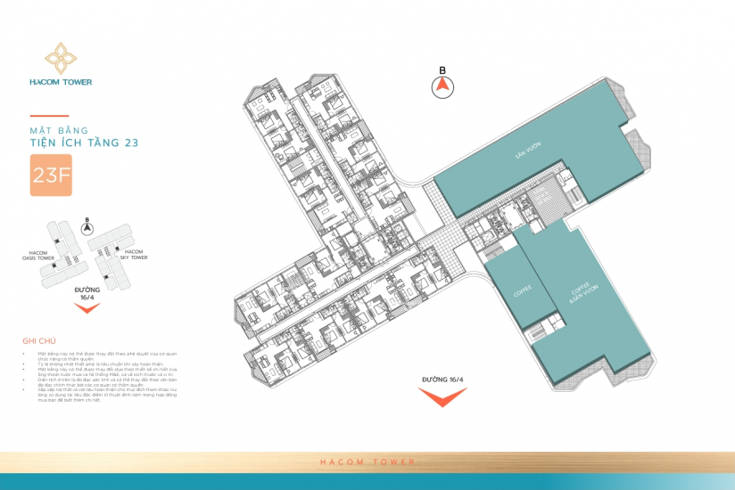 Căn hộ cao cấp Hacom Tower với tầm nhìn biển và hồ điều hòa K1