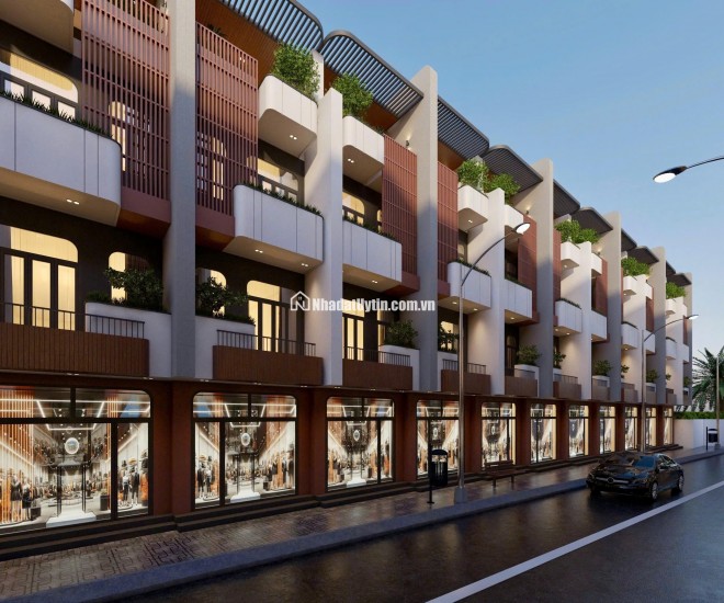 Nhà phố hiện đại 