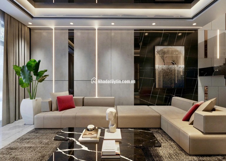 Nhà phố hiện đại 