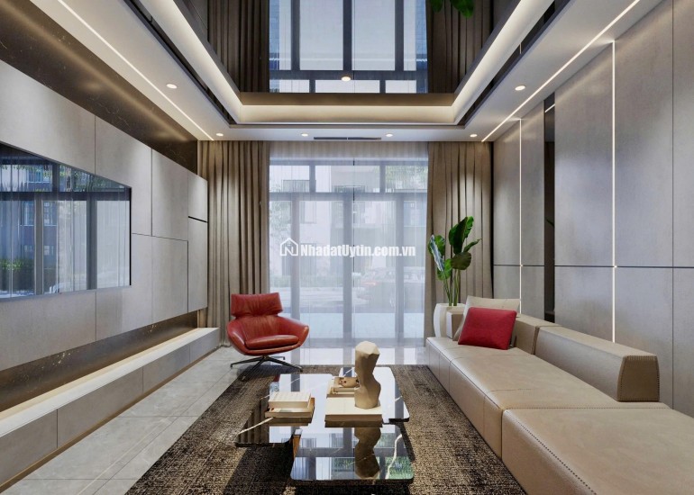 Nhà phố hiện đại 