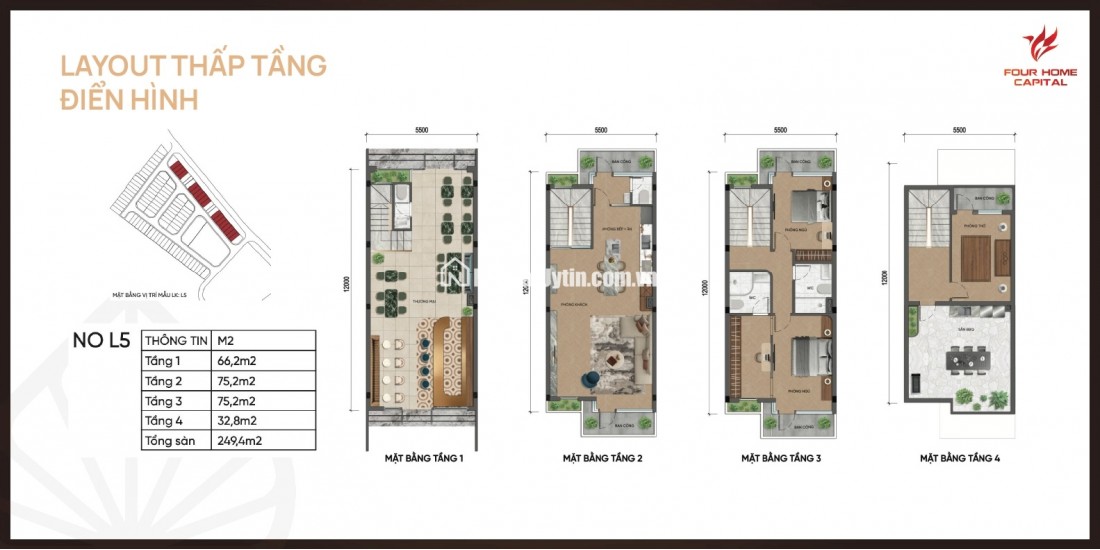 BÁN BIỆT THỰ, LIỀN KỀ TẠI 54 TỐ HỮU GIAI ĐOẠN 1 GIÁ TỐT, ĐƯỢC ƯU TIÊN CHỌN VỊ TRÍ ĐẸP