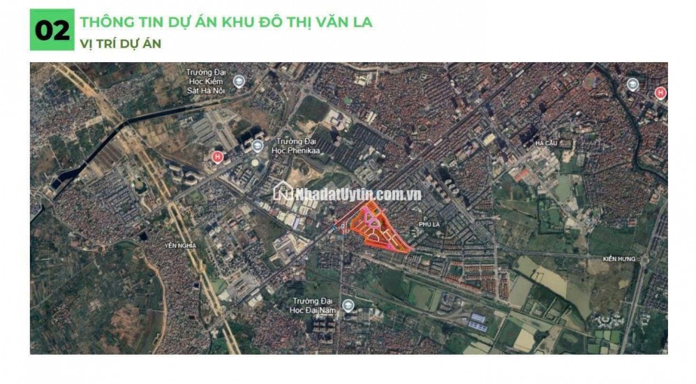 Chung cư The Vista Văn La mặt đường Quang Trung Hà Đông rumo 7x triệu/m2