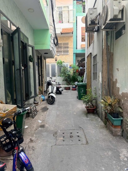 Bán nhà hẻm 4 tầng Bình Thạnh, 4PN, 40m2, sổ hồng, 7.6 tỷ - 0903821326