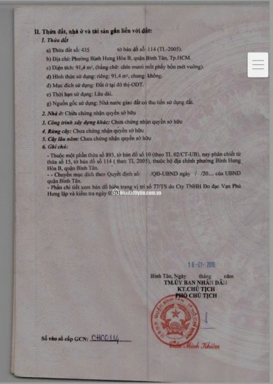 ĐẤT HẺM 151/67/ ĐƯỜNG LK4-5 PHƯỜNG BÌNH TÂN. 92M2 SHR CHỈ 4TY850TR. LH:0989915732