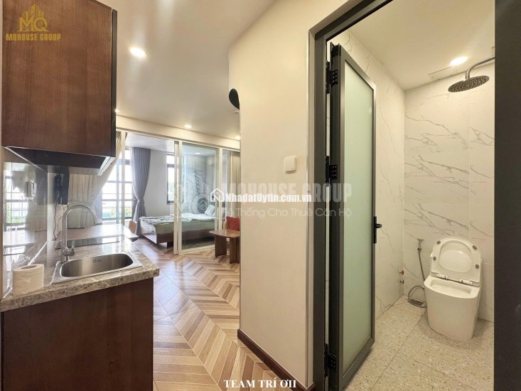 CHO THUÊ CĂN HỘ CAO CẤP , GẦN VÒNG XOAY HÀNG XANH, 55M2 CHỈ 13TR/TH. LH:0982048459.