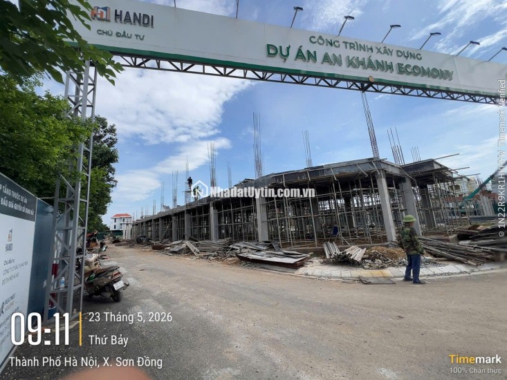 Liền kề 2 mặt tiền. Dự án đang hót nhất phía bắc An Khánh - Hà Nội ( Ecomony diện tích 70m2 giá bán 15 tỷ ) Cuối năm nhận nhà sổ đỏ vĩnh viễn cầm tay.