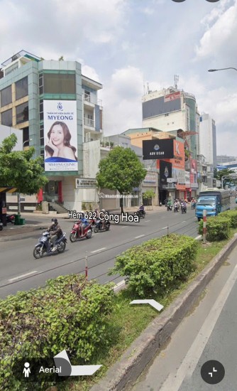 NGANG 30M - MẶT TIỀN ĐƯỜNG CỘNG HOÀ - 205TỶ