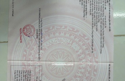 BÁN ĐẤT 3 CÔNG ĐẤT XÃ MỸ HOÀ HƯNG, TP LONG XUYÊN SHR CHỈ 750 TRIỆU. LH:0977226448