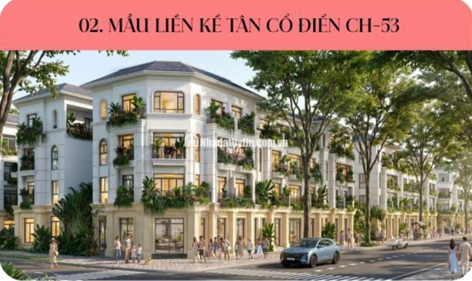 CSBH 26.8.26, nhà phố 4 tầng mặt tiền Vinhomes Saigon Park (vinhome hóc môn) chỉ 4T77 (hoàn thêm hơn 250tr)