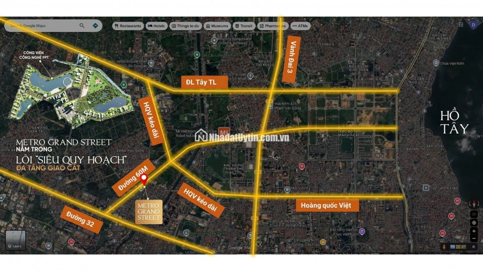 Mở bán nhà phố 2 mặt tiền trung tâm Mỹ Đình Grand Street