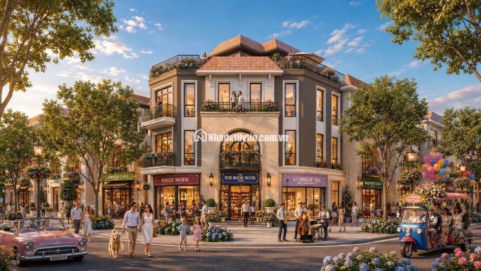 Mở bán nhà phố 2 mặt tiền trung tâm Mỹ Đình Grand Street