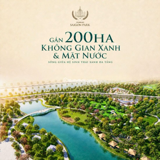 NHÀ PHỐ VINHOMES SAIGON PARK 4 TẦNG – 166M² – KẾ CĂN GÓC:  CHỈ 5 TỶ (full 102%)