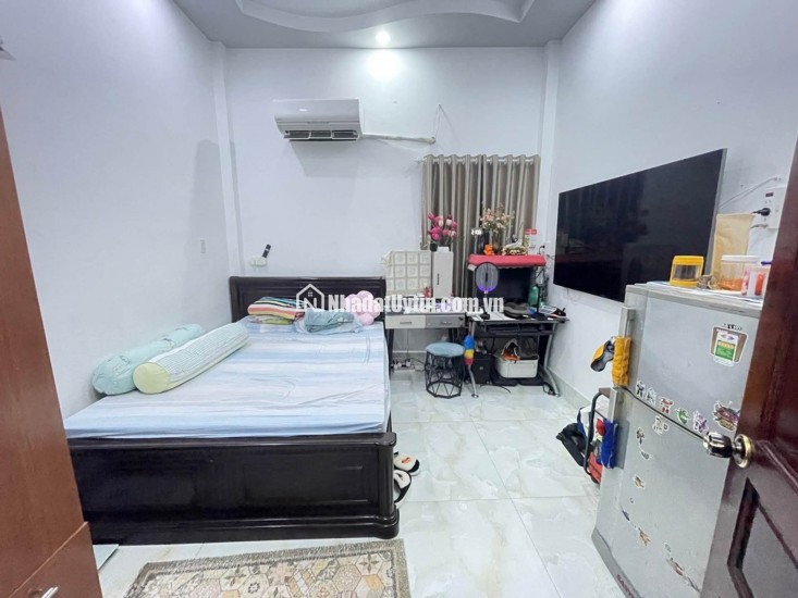 NHÀ 3 TẦNG Q.8 – HẺM XE HƠI TỚI CỬA KHU AN NINH HÀNG XÓM VĂN MINH