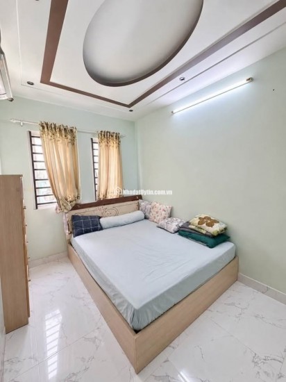 5,68 TỶ SỞ HỮU NHÀ MỚI 4 TẦNG – 2 MẶT HẺM XE HƠI NGAY QUANG TRUNG!