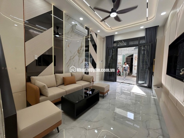 NHÀ MỚI NGAY CHỢ THẠCH ĐÀ – 3PN CÓ 1PN TRỆT – 56,4M² NỞ HẬU – NHÀ MỚI 2 TẦNG – 5,98 TỶ!