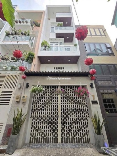 5,68 TỶ SỞ HỮU NHÀ MỚI 4 TẦNG – 2 MẶT HẺM XE HƠI NGAY QUANG TRUNG!