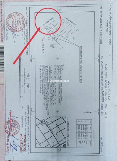 BÁN ĐẤT TẠI CHÂU PHA-TPHCM, DT 153M2 SHR 1.180 TỶ. LH:0913976848 - A TOẠI (CHÍNH CHỦ)