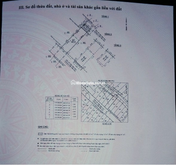 Chính chủ bán nhà 457/9 Điện Biên Phủ, P.3, Q3, nhà 2 mặt tiền hẻm