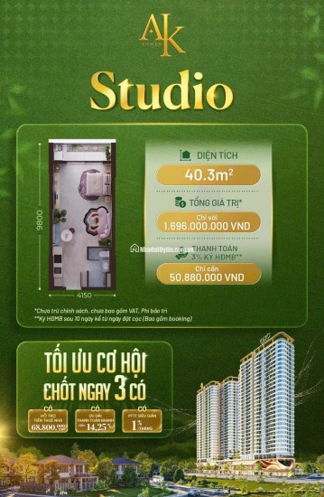 A&K tower- cơ hội sỏ hữu Nhà O Đồng tại An Phú TPHCM có 2 tầng thương mại ParcMall.