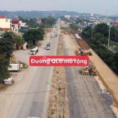 Chỉ hơn tỷ có ngay lô đất 51,5m2 ngay đường trục nhựa tuyến 2 quốc lộ 6